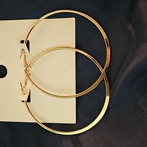 Forever 21 Gold hoop earrings